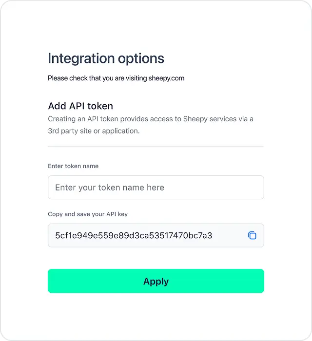 Integrate crypto payments into your checkout with intuitive tools.